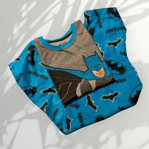 Batman Blue and Gray Kids Pajama Set